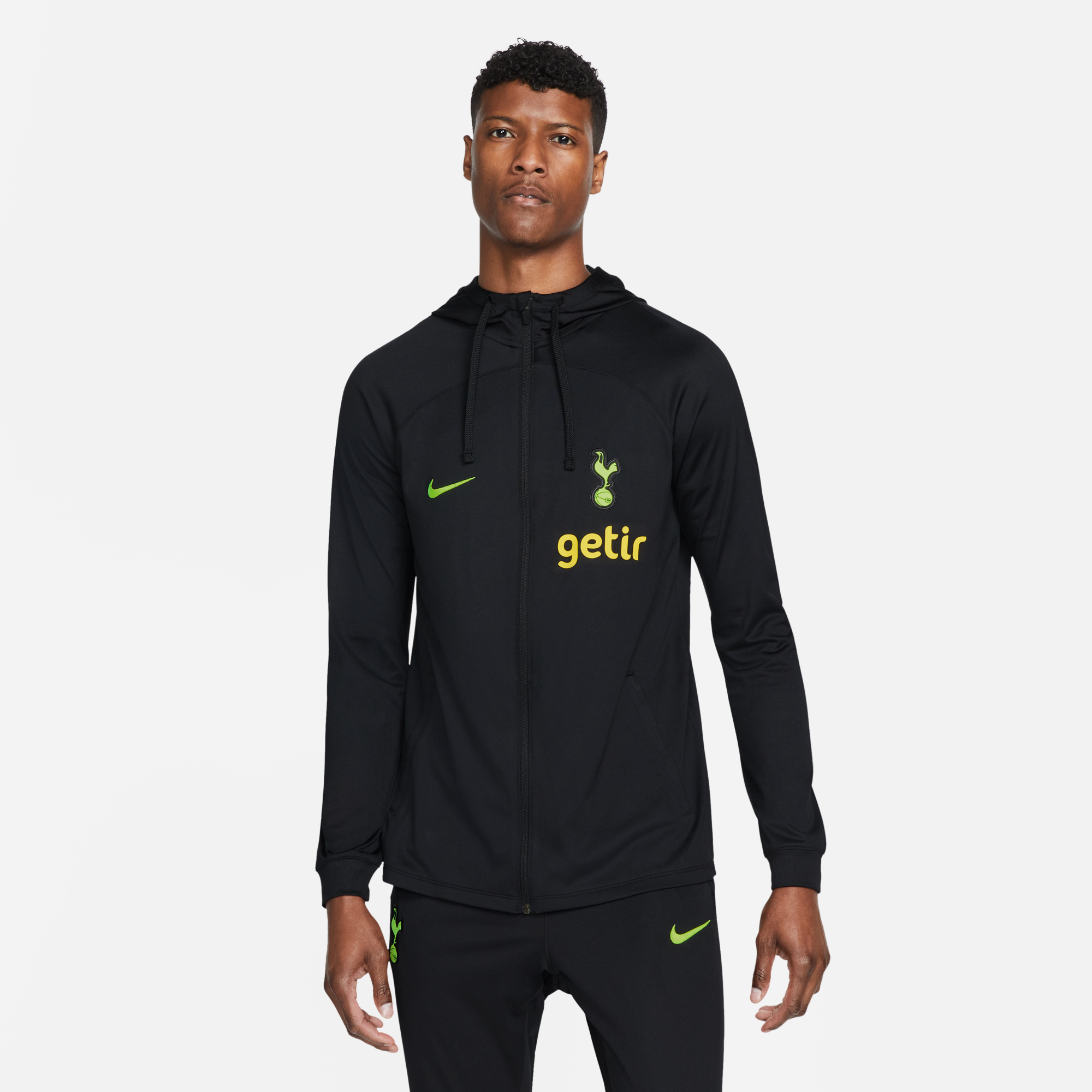 Men's Nike Navy Tottenham Hotspur Half-Zip Track Jacket