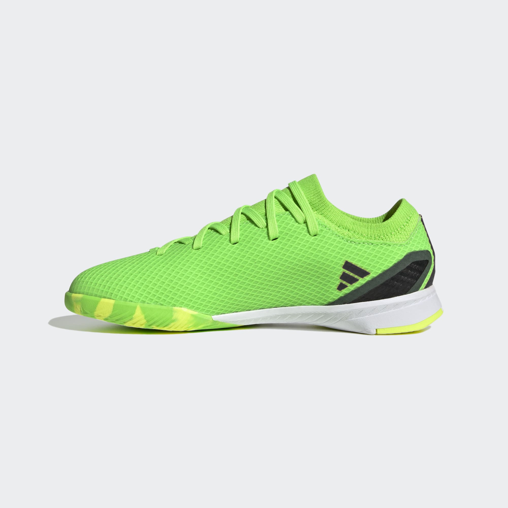 X Speedportal.3 Youth Indoor Soccer Shoes - Solar Green