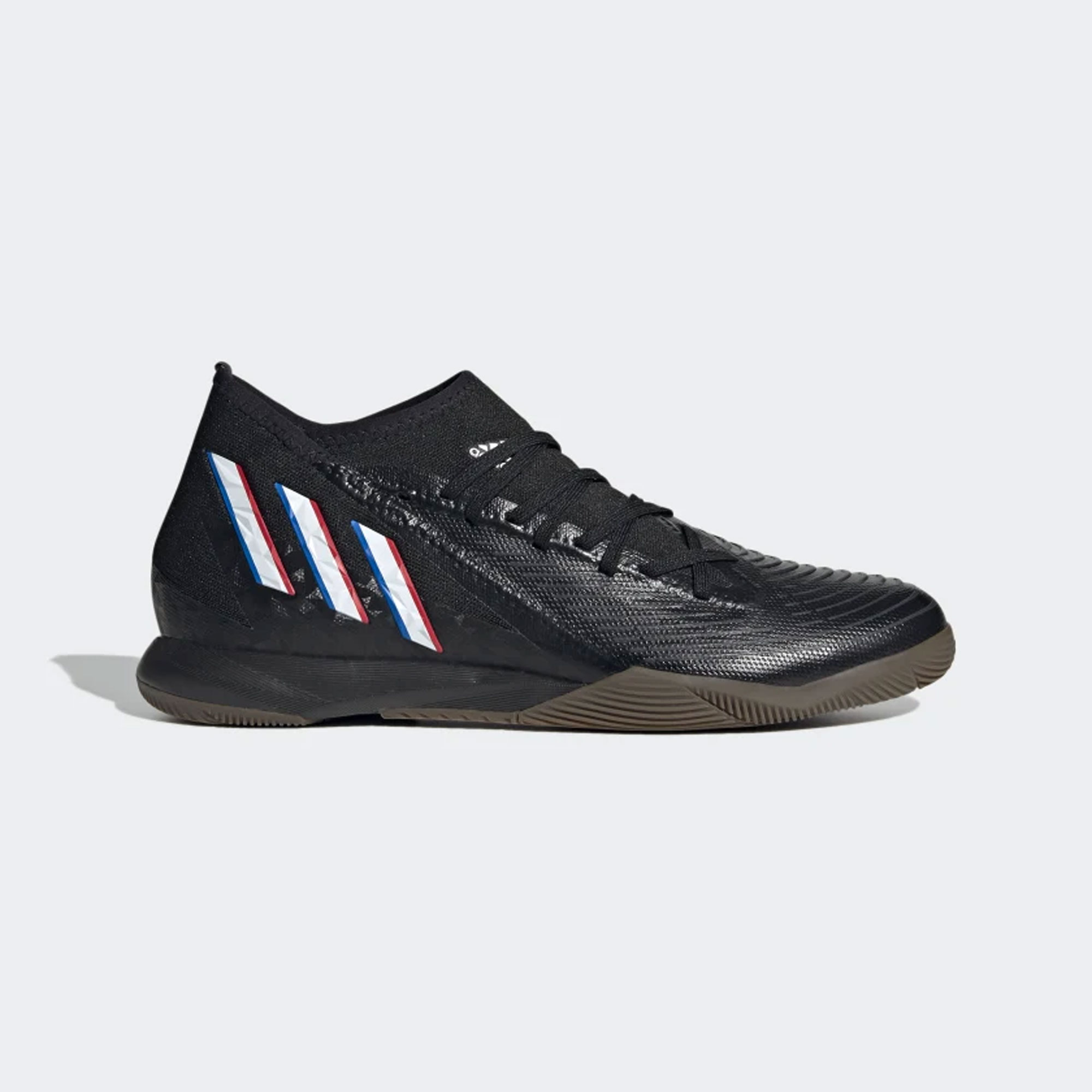 klok Geit Aan boord stefanssoccer.com:adidas Predator Edge.3 IC Indoor Soccer Shoes - Core  Black / Cloud White / Vivid Red