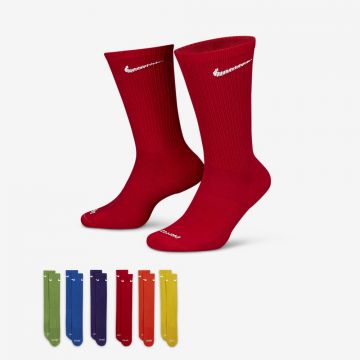 Nike Everyday Plus Cushioned Crew Socks (6 Pack) - Multi-Color