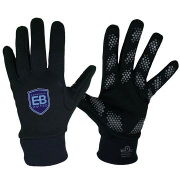 Elmbrook United Therma Grip Field Player Gloves - Black