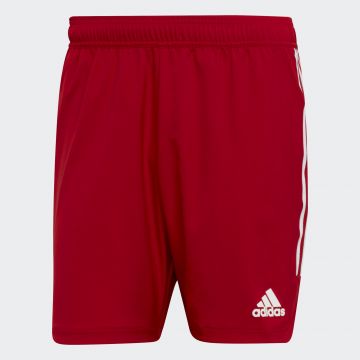 adidas Condivo 22 Match Day Soccer Shorts - Team Power Red 2 / White