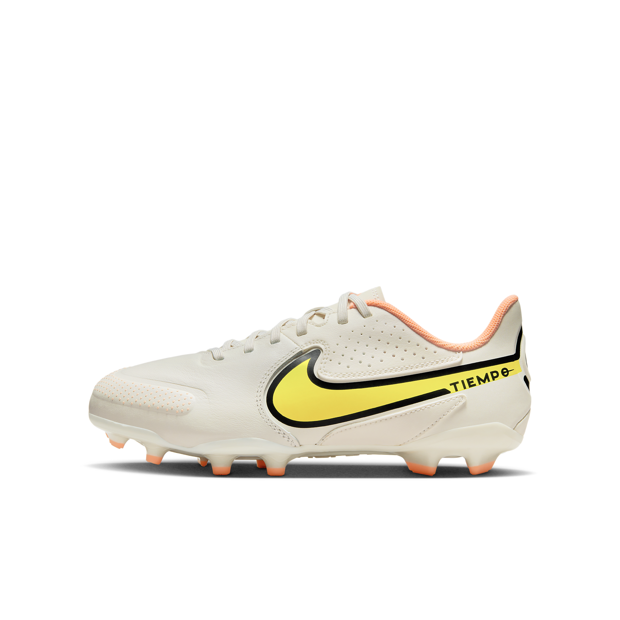 stefanssoccer.com:Nike Youth Tiempo Legend 9 Academy Ground Soccer Cleats - Grey