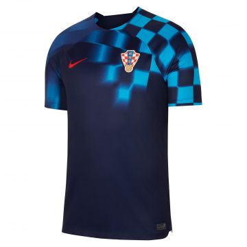 Nike Croatia 2022 Dri-Fit Stadium Away Jersey - Blue