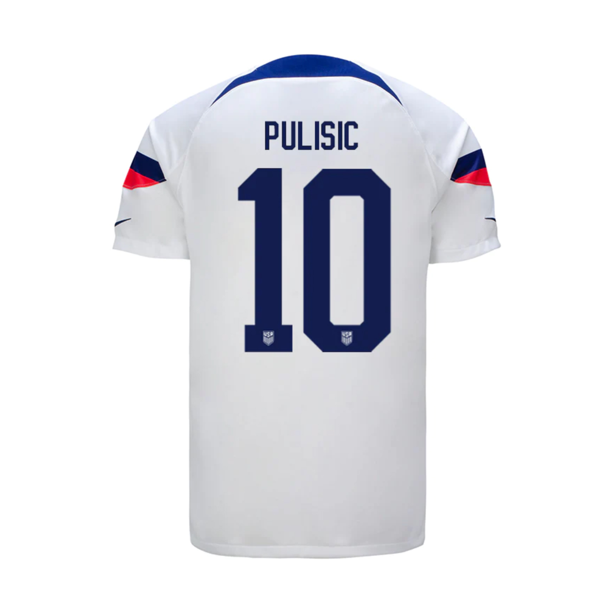 :Nike USA 2022 Stadium Home Jersey Christian Pulisic #10 -  White