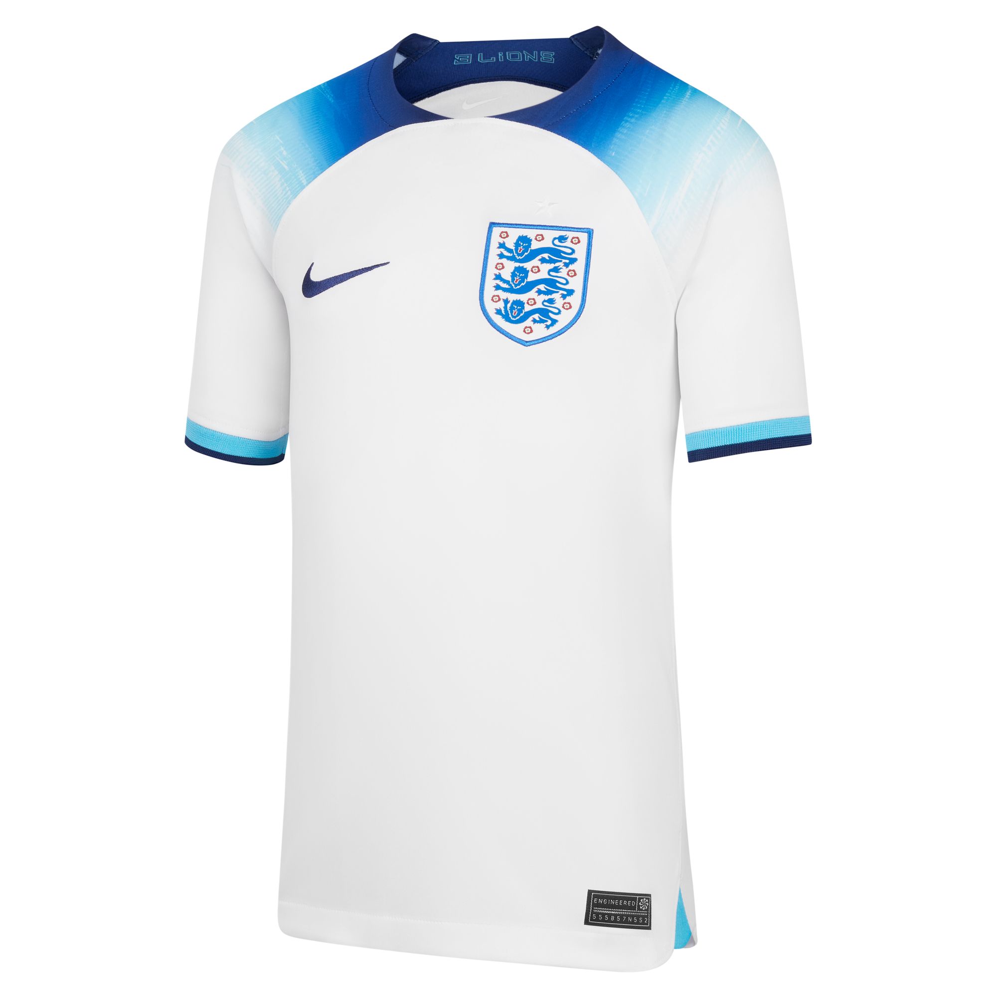waarde plastic Klaar stefanssoccer.com:Nike Youth England 2022 Dri-Fit Stadium Home Jersey -  White