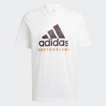 adidas Germany 2022 DNA Graphic Tee - White / Black