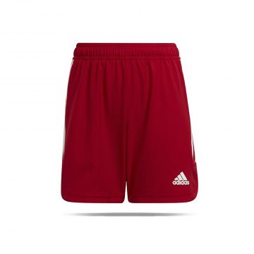 adidas Youth Condivo 22 Match Soccer Shorts - Team Power Red 2 / White