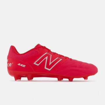 New Balance 442 V2 Team Firm Ground Soccer Cleats - Red