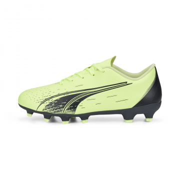 Puma Youth Ultra Play Firm Ground Cleats - Light-Green