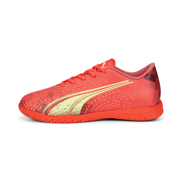 Puma Youth Ultra Play Indoor Shoes - Coral