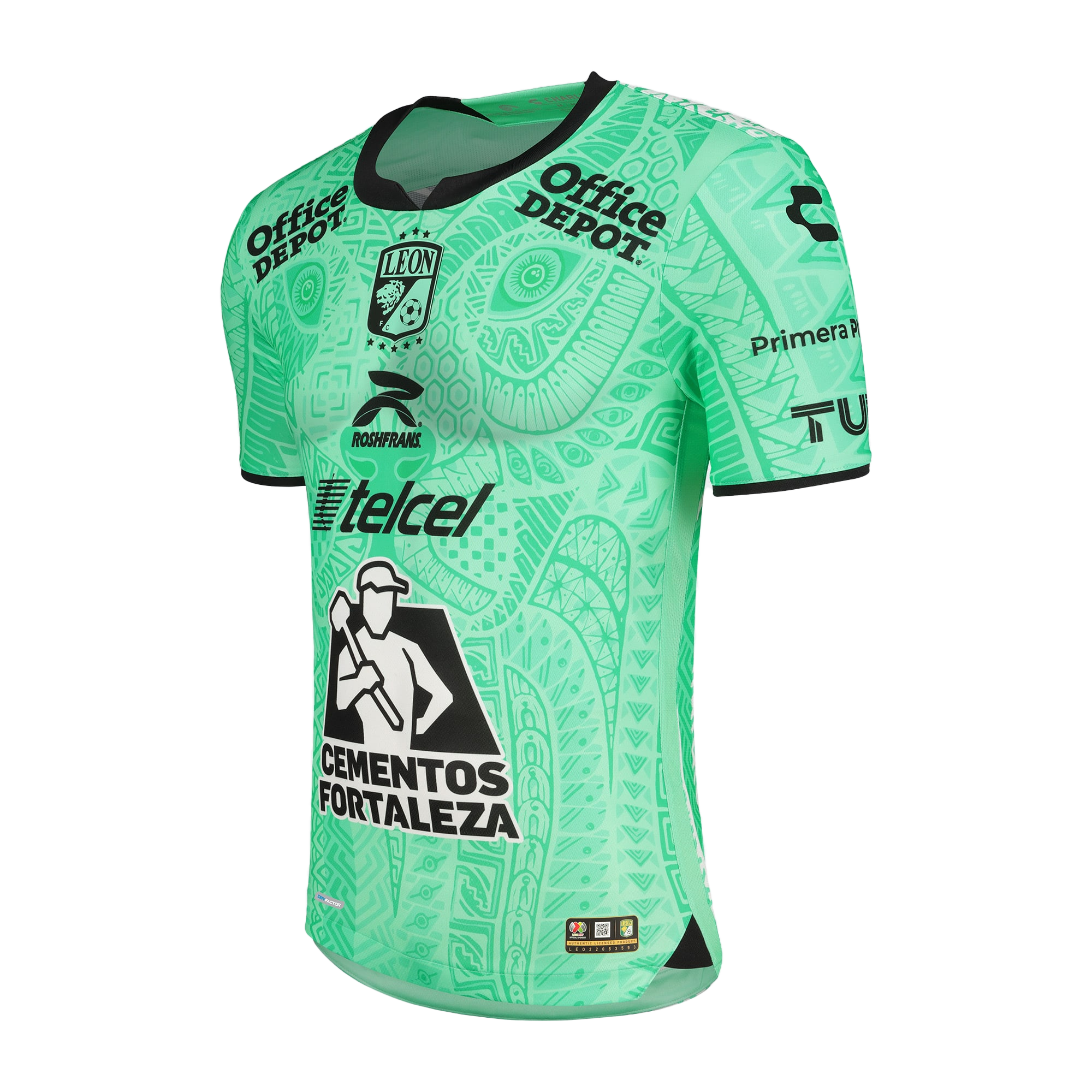 Charly Leon 22/23 3rd Jersey - Light Green