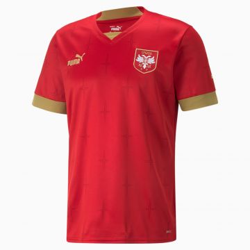 Puma Serbia 2022 Home Jersey - Red