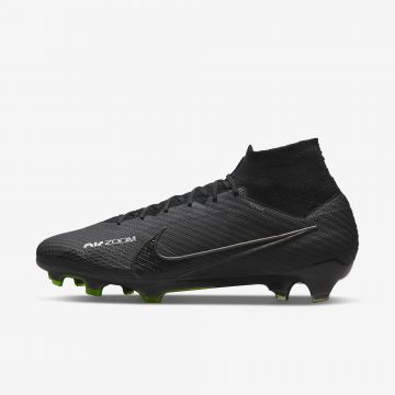 Nike Zoom Superfly 9 Elite Firm Ground Soccer Cleats - Black