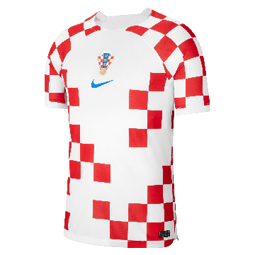 Nike Croatia 2022 Dri-Fit Stadium Home Jersey - White / Red