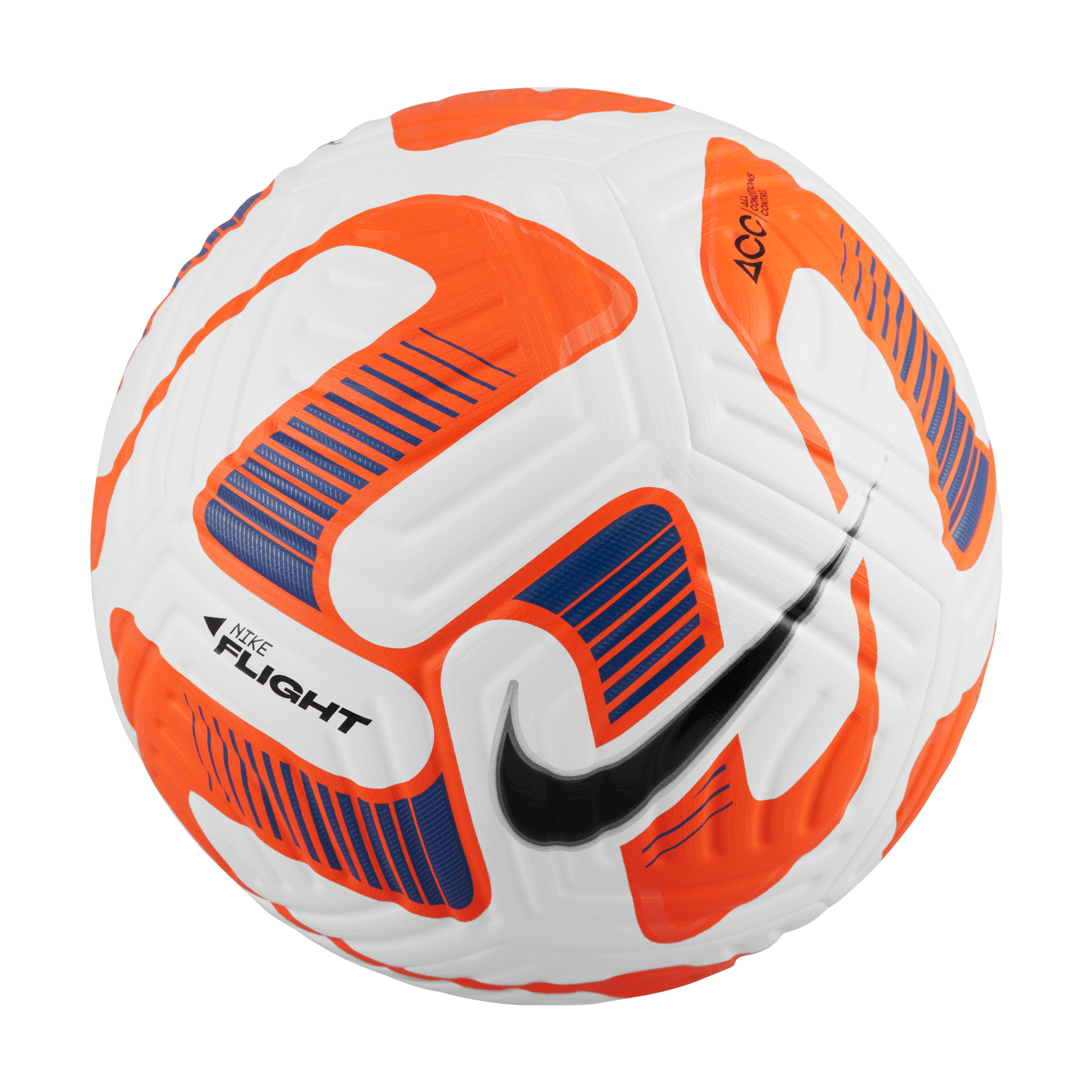 salto Gezichtsveld gemakkelijk Stefans Soccer - Wisconsin - Nike Flight Match Ball - White / Orange