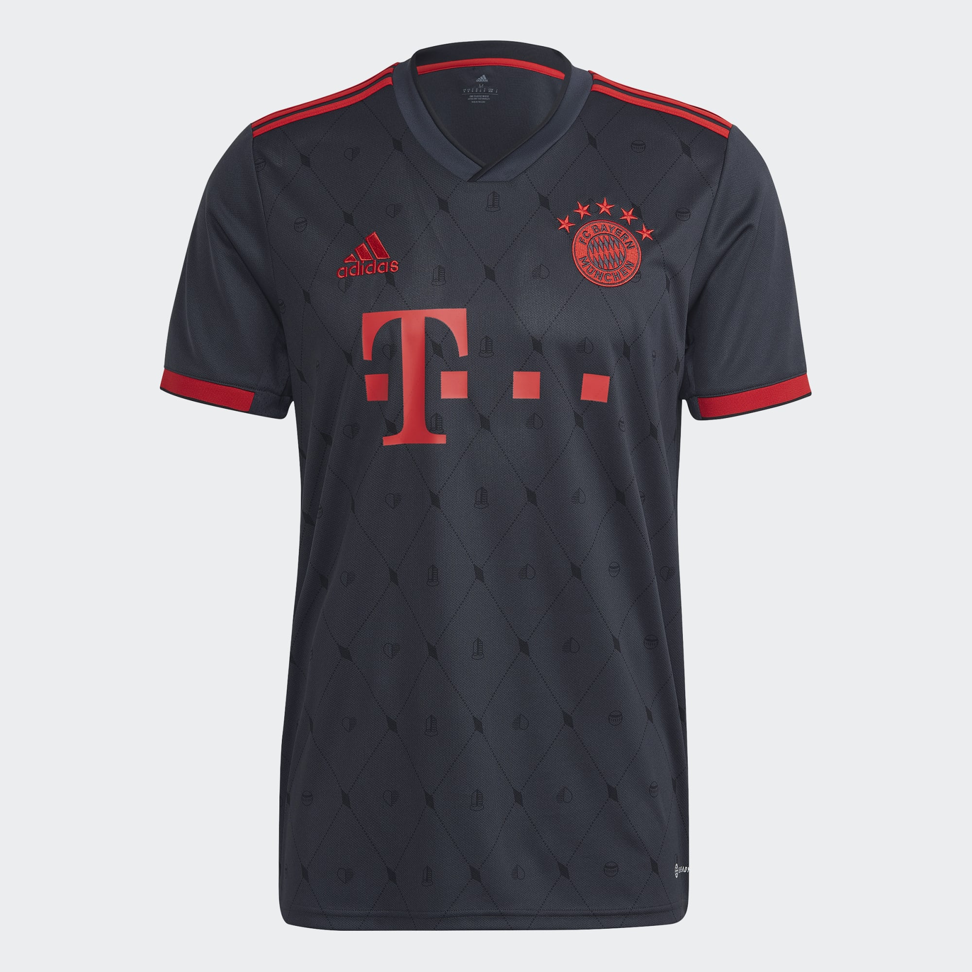 De lucht Belegering Bestuiver stefanssoccer.com:adidas Bayern Munich 22/23 Third Jersey - Dark Grey