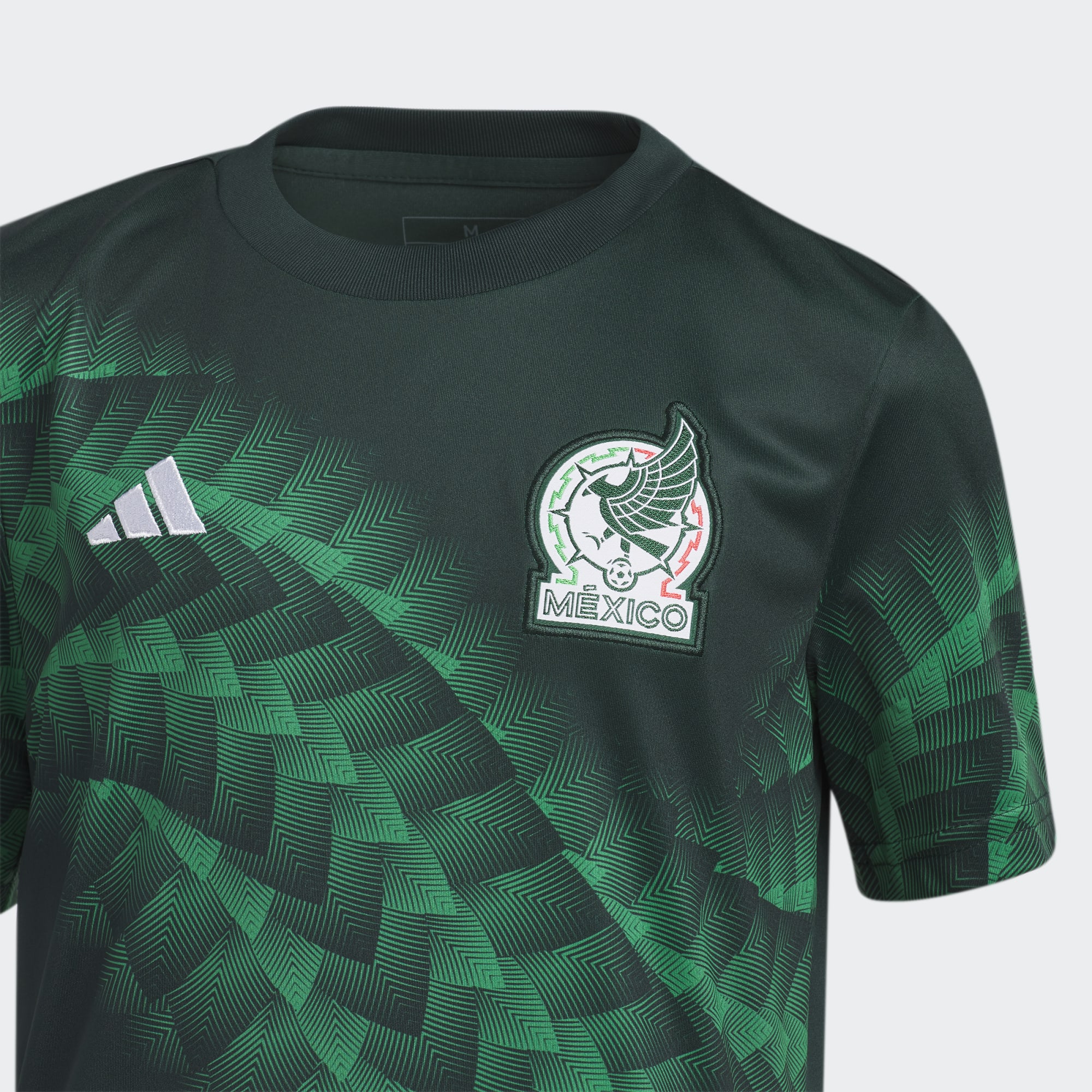 Men's adidas Green Mexico National Team 2022/23 Home Authentic Blank Jersey