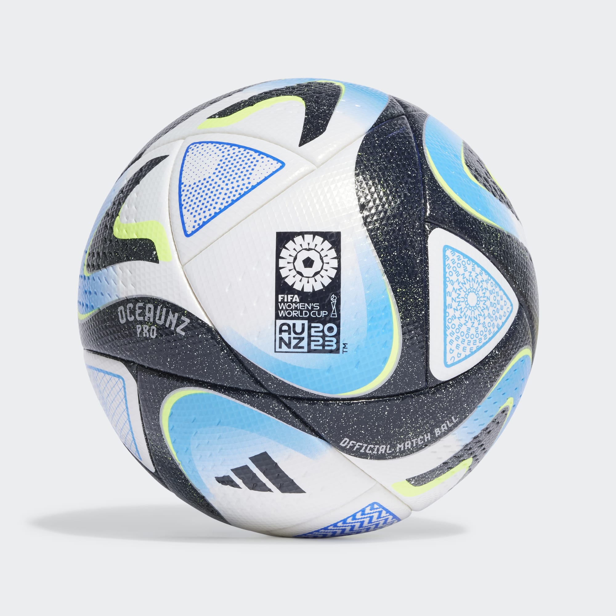 Autorización Sada campana stefanssoccer.com:adidas WWC23 Oceanunz Pro Official Match Ball - White /  Blue