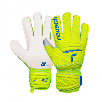 Reusch Attrakt Grip Goalkeeper Gloves - Yellow