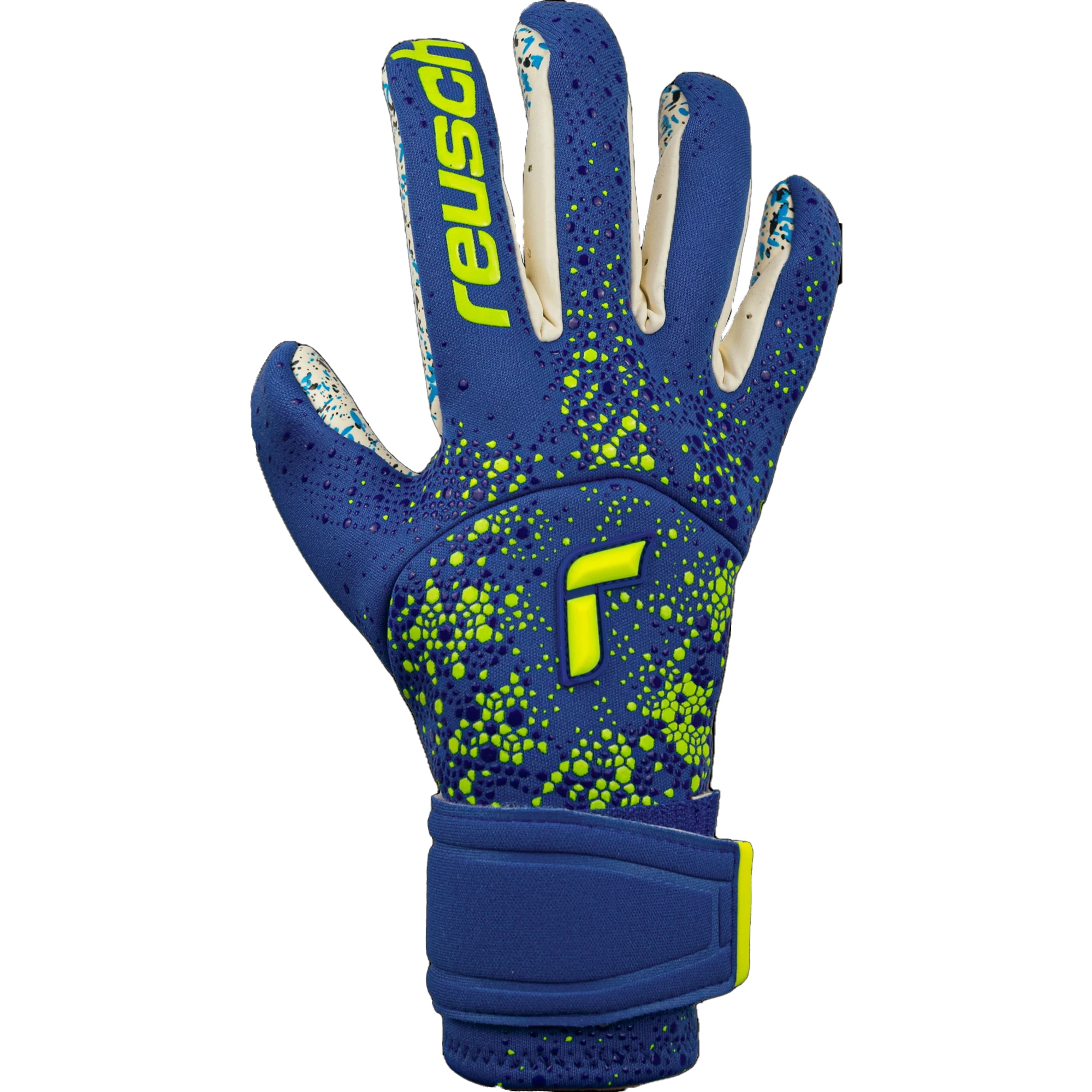 stefanssoccer.com:Reusch Pure Contact Fusion Goalkeeper Gloves - Blue