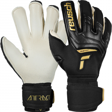Reusch Attrakt Glueprint Goalkeeper Gloves - Black