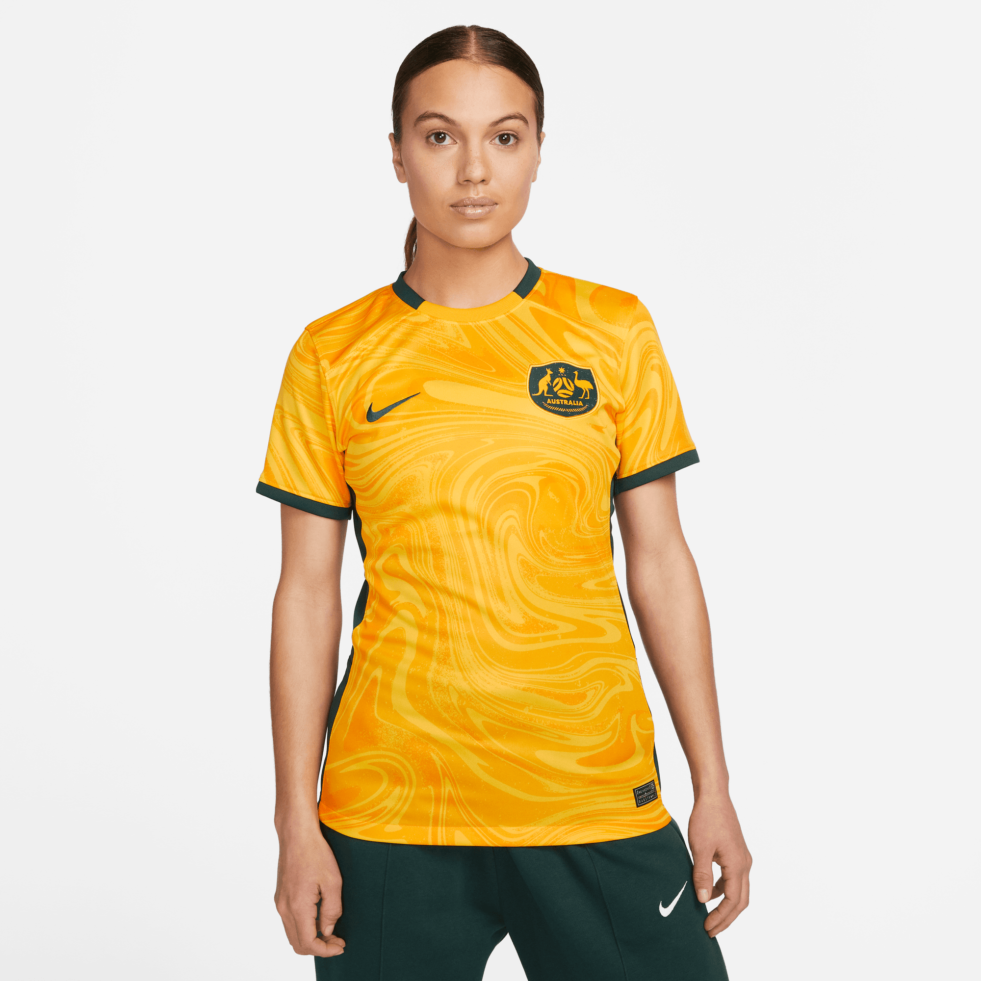 Nike Women's Australia 2023 Stadium Home Jersey Yellow | lupon.gov.ph