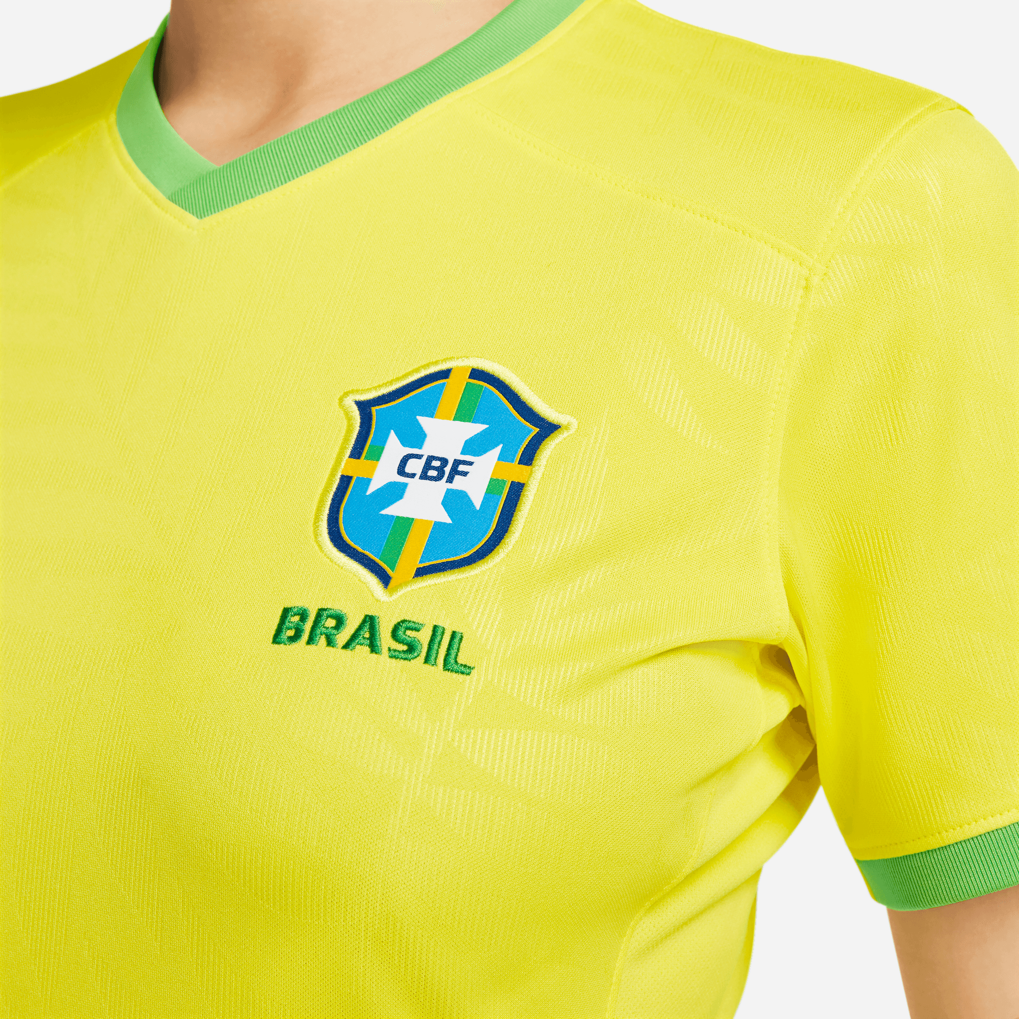 Nike Brasilien Home Replica Damen Fussballtrikot WM 2023 in gelb kaufen