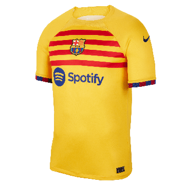 Nike Barcelona 23/24 Stadium 4th Jersey - Yellow
