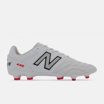 New Balance 442 V2 Pro Firm Ground Soccer Cleats - White