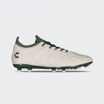Charly Encore RL Firm Ground Cleats - Cream / Green