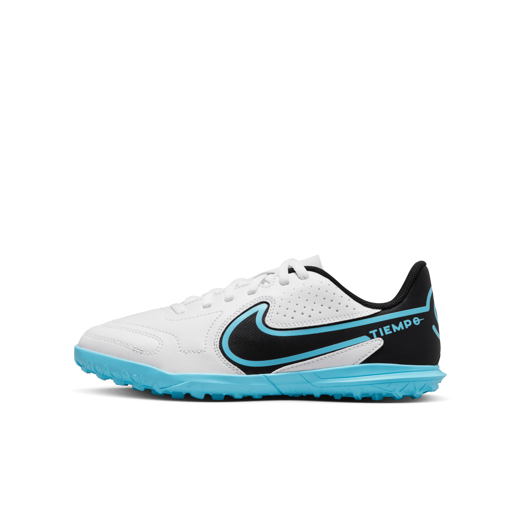 stefanssoccer.com:Nike Youth Legend 9 Club Shoes - White / Blue