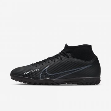 Nike Zoom Superfly 9 Academy Turf Shoes - Black