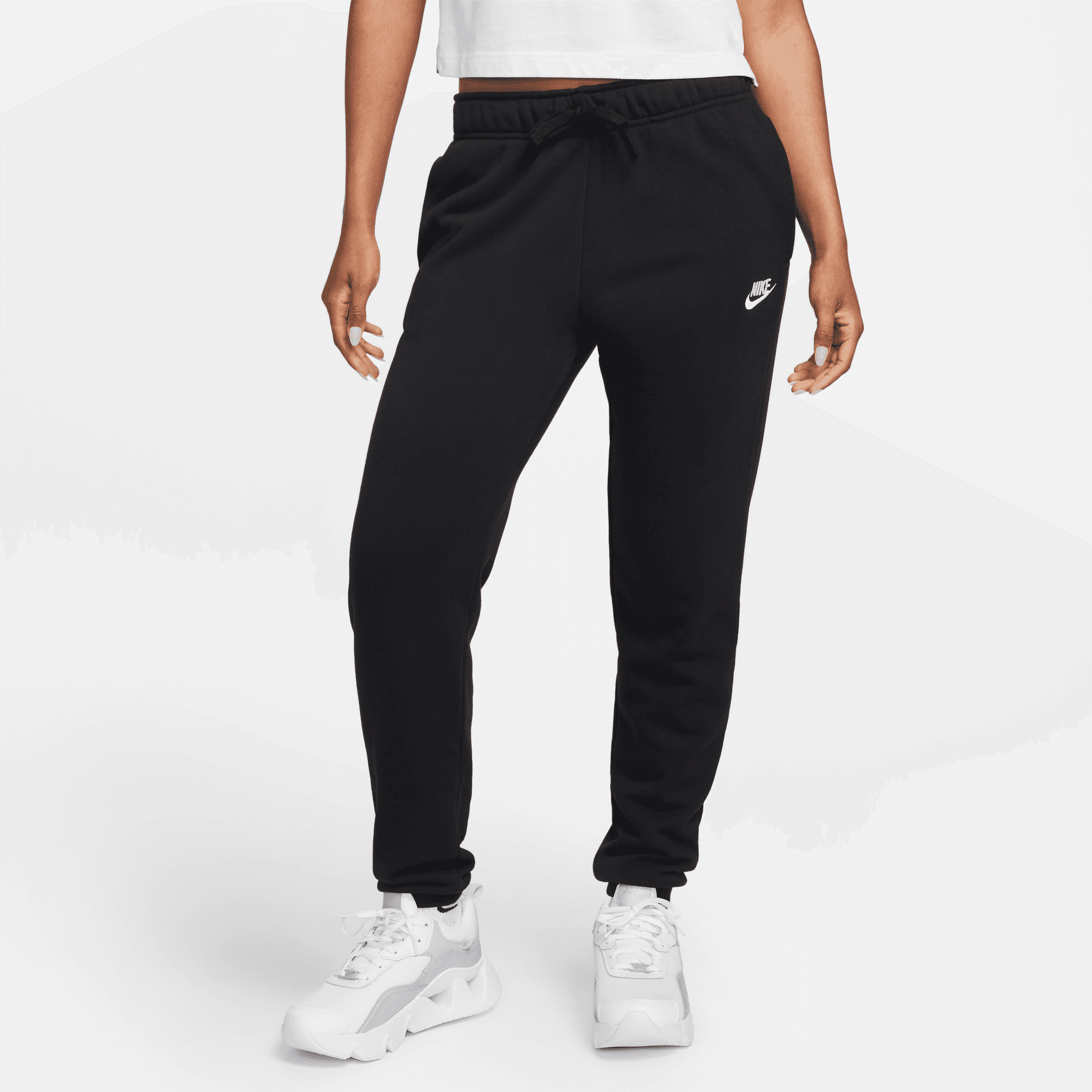 Nike Women's Sportswear Club Fleece Joggers - Black