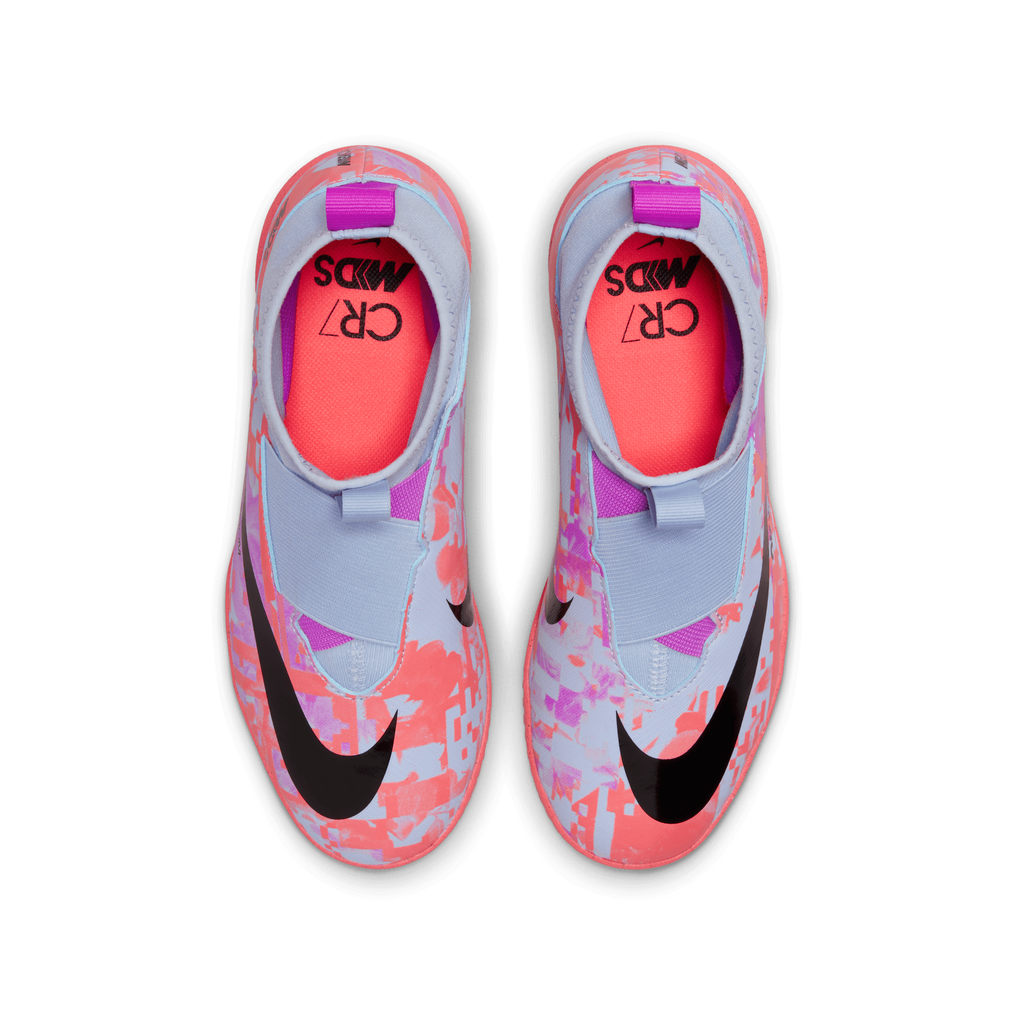 Zoom MDS Superfly 9 Academy Indoor Shoes - Blue Pink