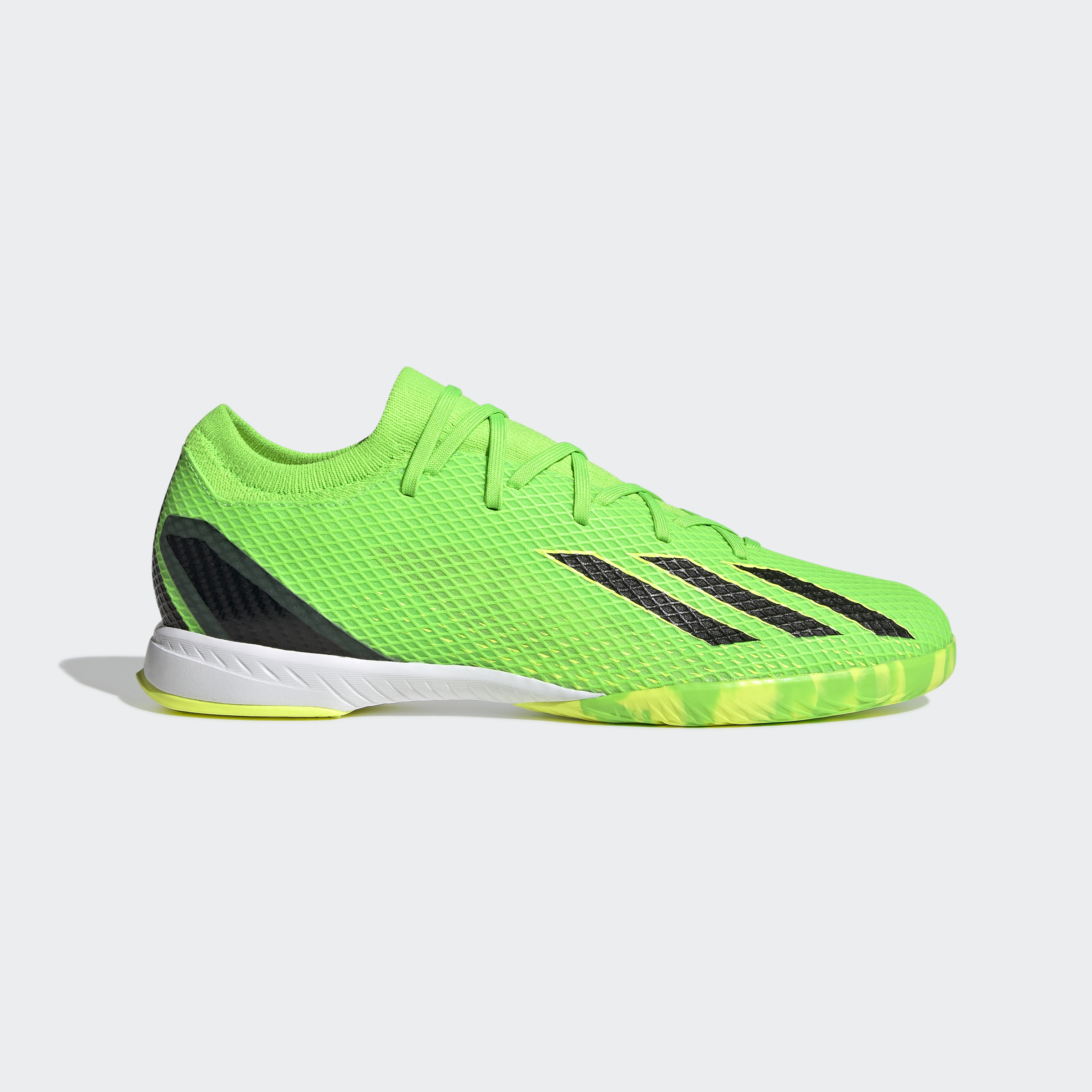 passe ved siden af imperium stefanssoccer.com:adidas X Speedportal.3 Indoor Soccer Shoes - Solar Green  / Black