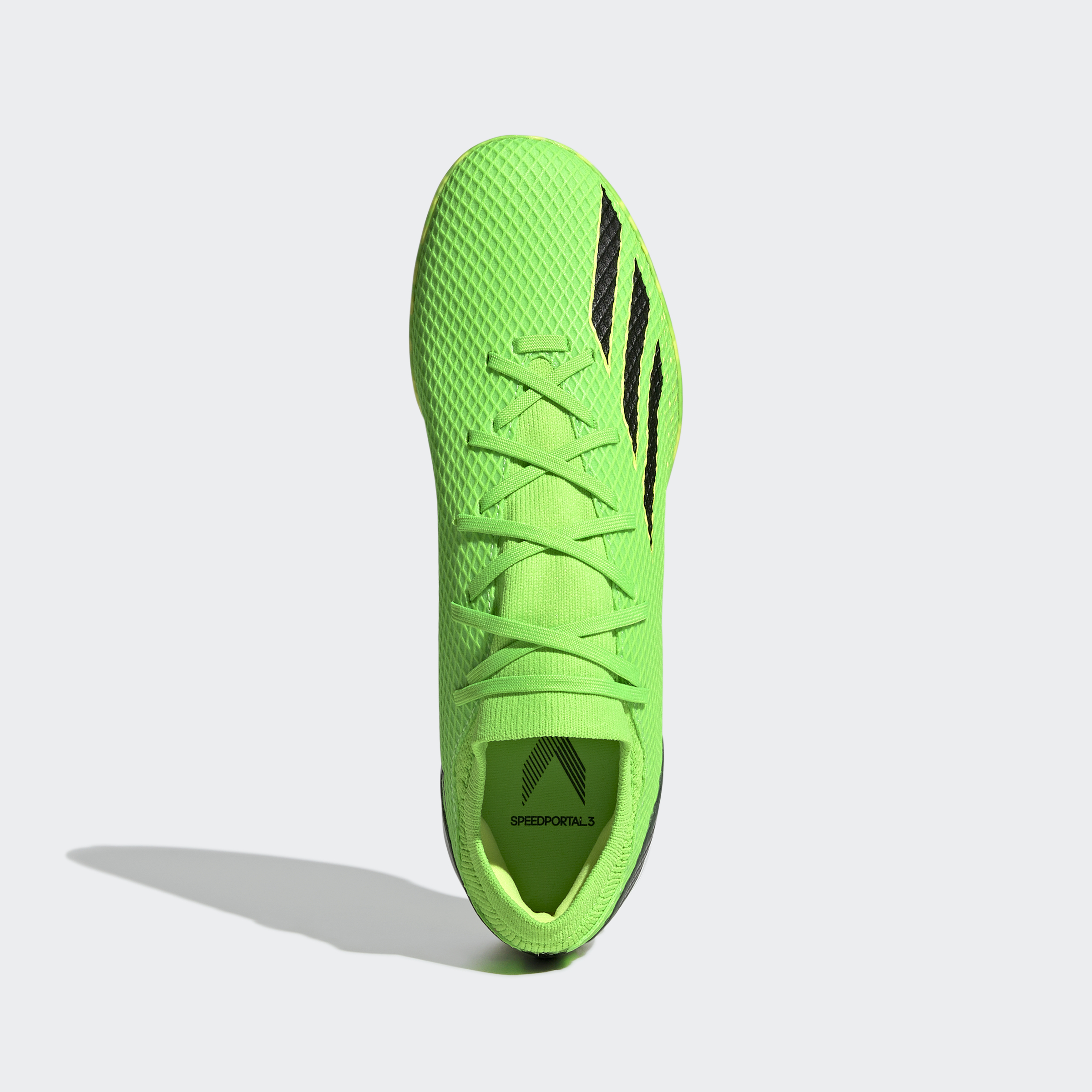 cualquier cosa En la madrugada equipo stefanssoccer.com:adidas X Speedportal.3 Indoor Soccer Shoes - Solar Green  / Black