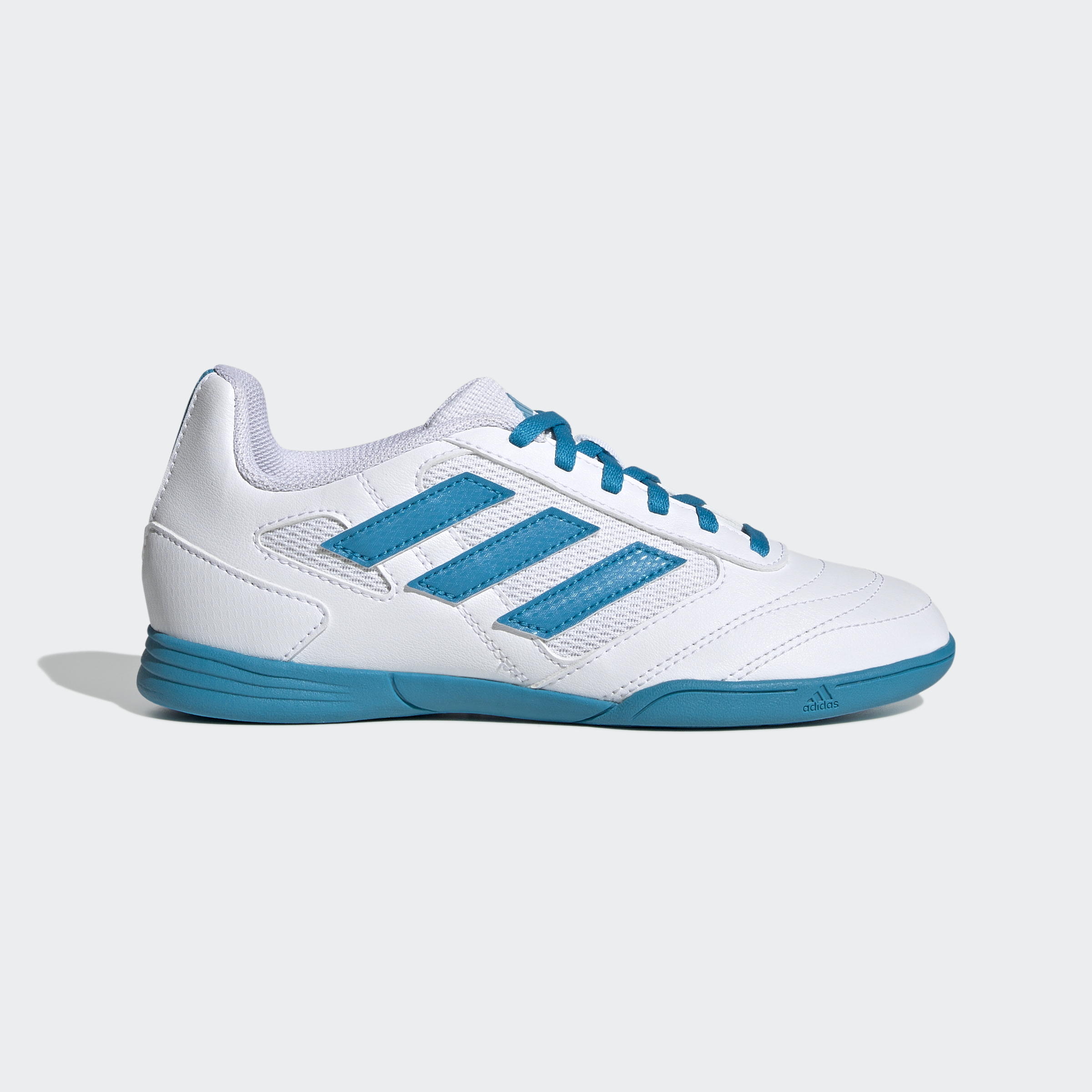 adidas Youth Super Sala 2 Indoor Shoes - White / Blue