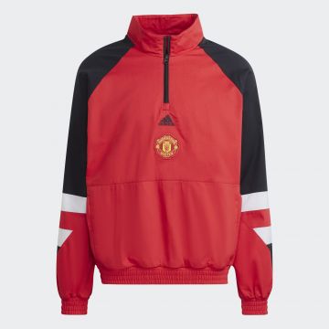 adidas Man Utd Icon Jacket - Red / Black