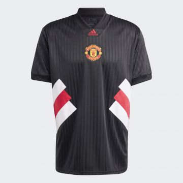 adidas Manchester United Icon Jersey - Black