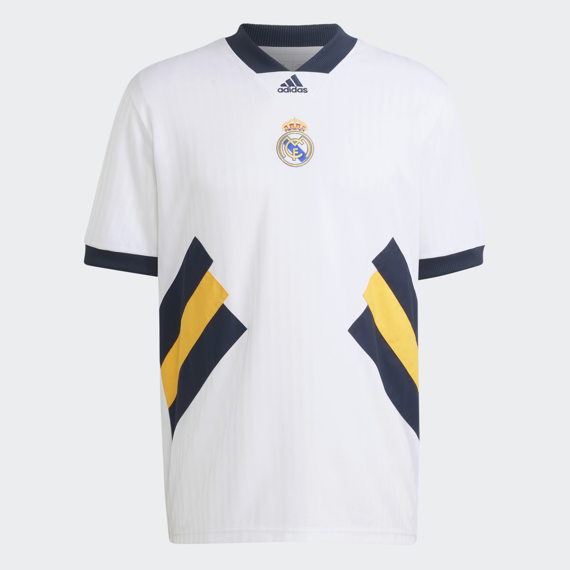 Concentratie bestrating beest stefanssoccer.com:adidas Real Madrid Icon Jersey - White