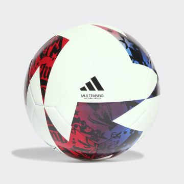 adidas Ballon FUSSBALLLIEBE Training Foil EURO 2024 - Argenté/Noir/Bleu
