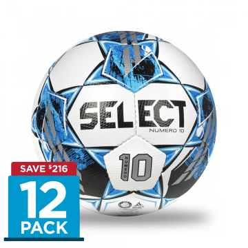Select Numero 10 V22 Soccer Ball (Pack of 12) - Blue / White / Black