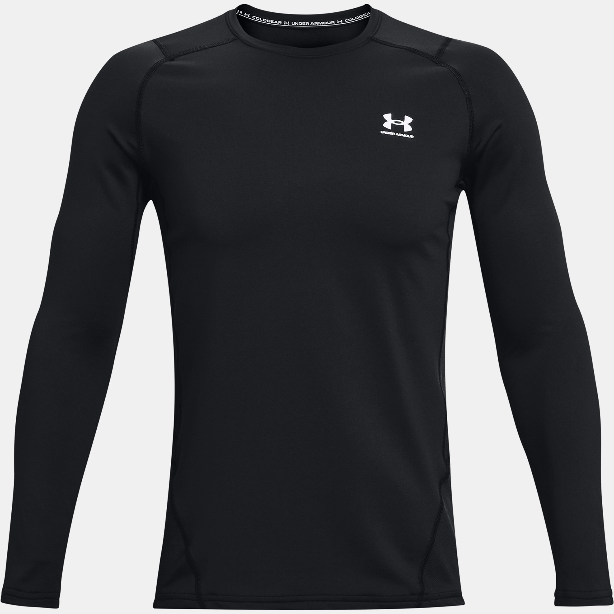 Under Armour ColdGear Fitted Crew Top - Black