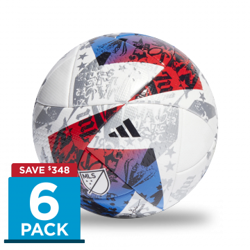adidas MLS 23 Pro Match Ball (6-PACK) - White
