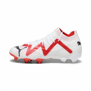 Puma Future Ultimate Firm Ground Cleats - White / Pink