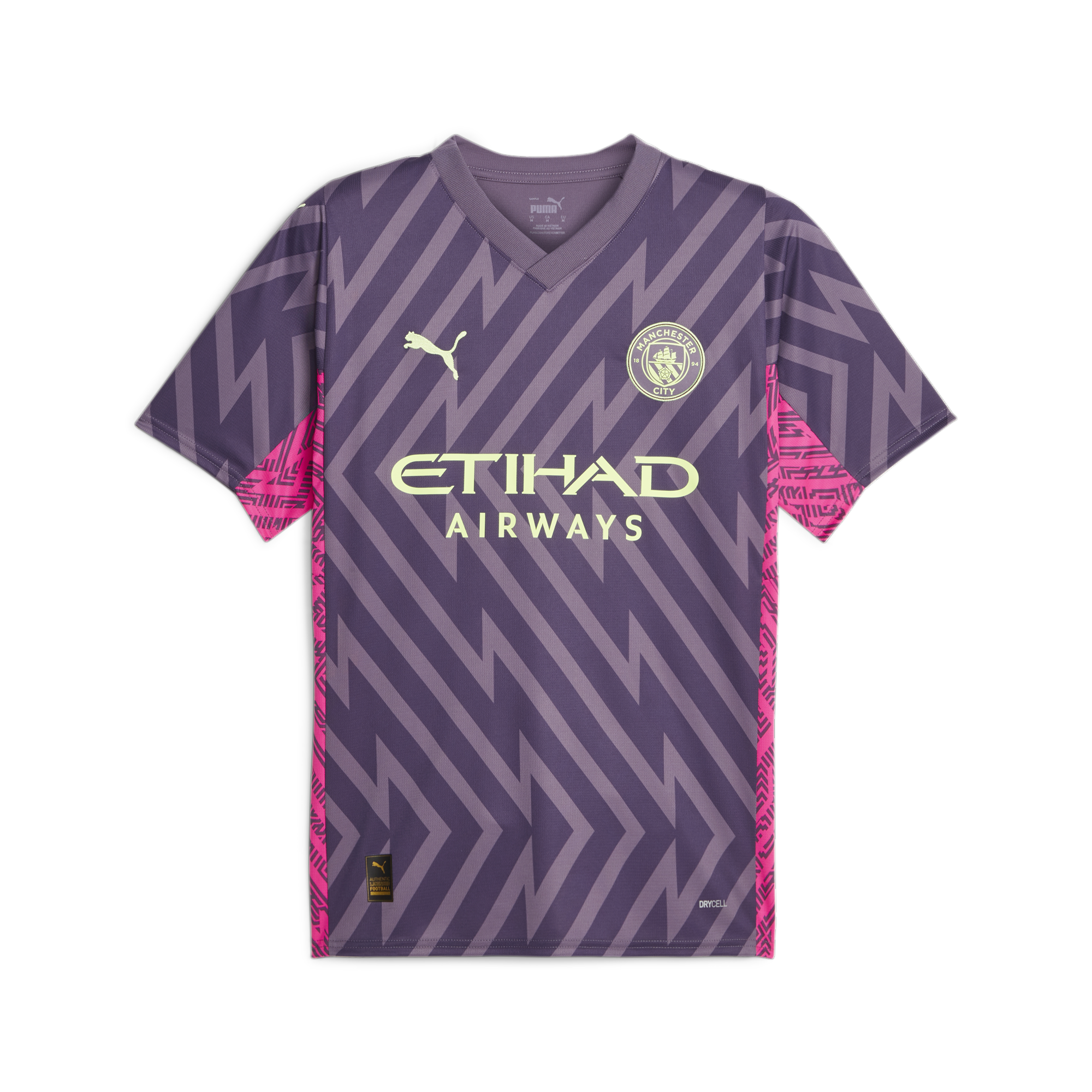 Manchester United Blank Purple Goalkeeper Soccer Club Jersey