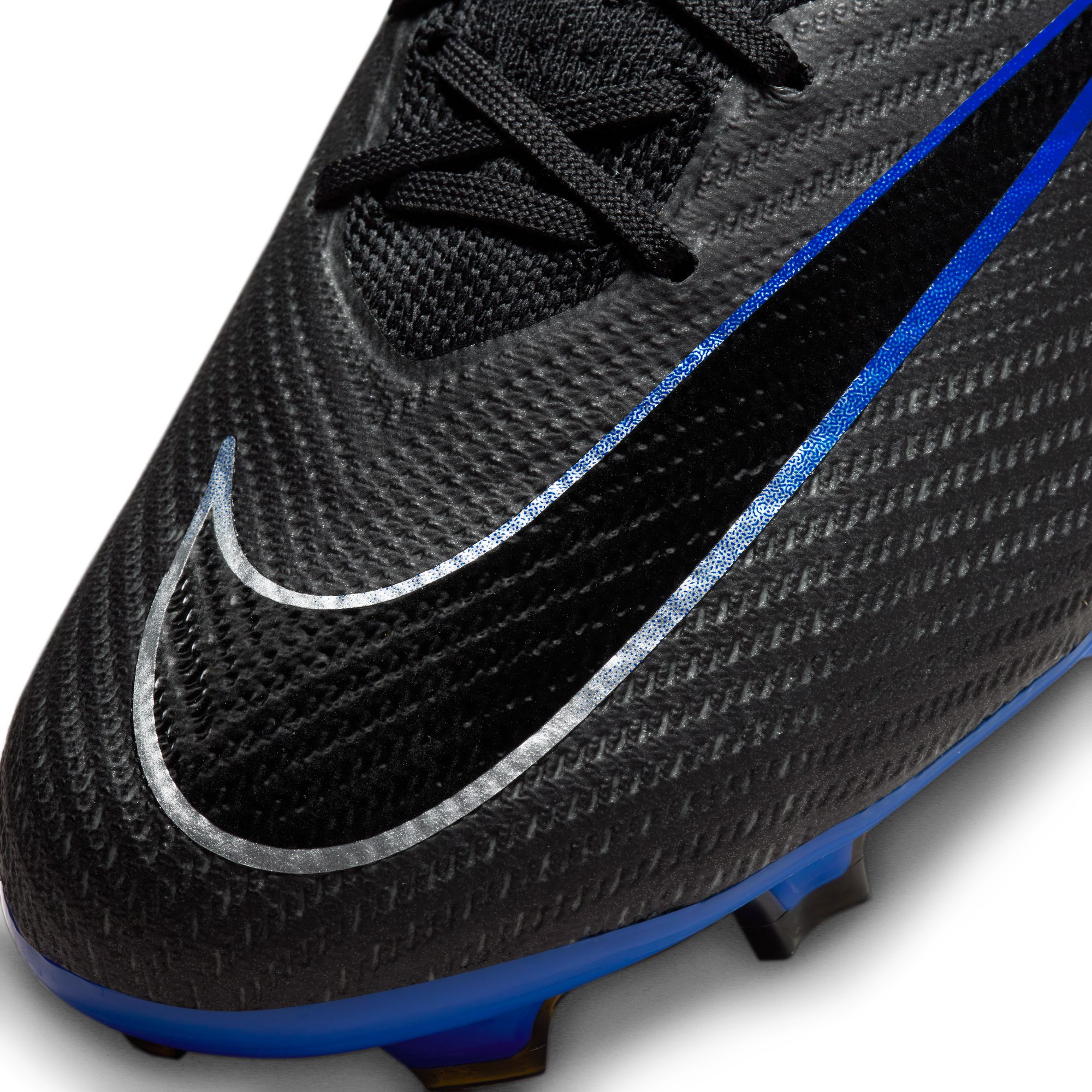 :Nike Vapor 15 Elite Firm Ground Cleats - Black / Royal