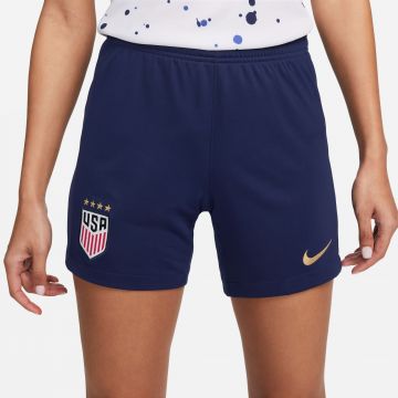 Nike Women's USWNT 2023 Stadium Home Shorts - Navy / Gold