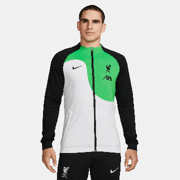 Nike Liverpool 2023 Full-Zip Away Anthem Jacket - White / Green / Black
